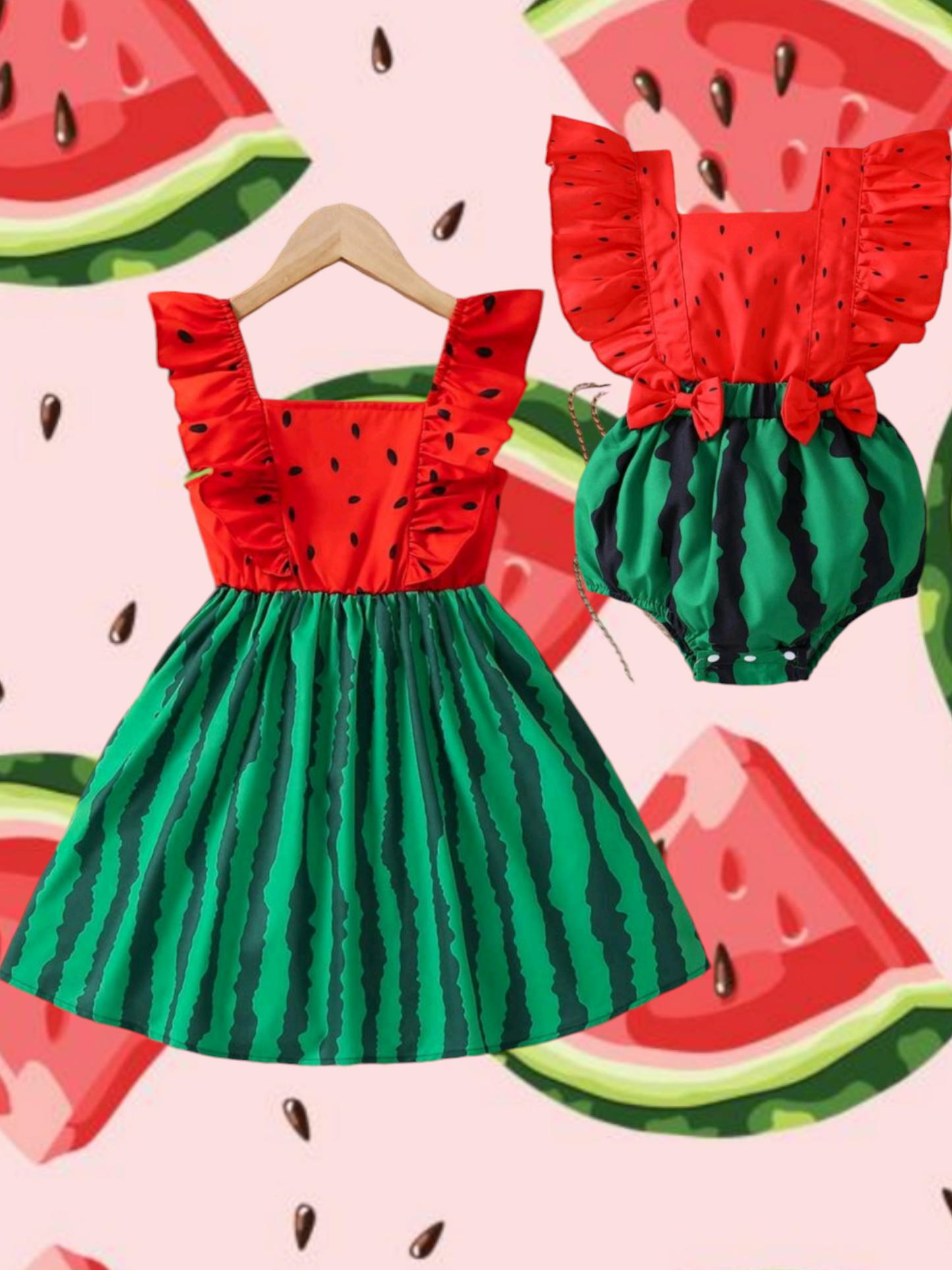 Sibling Watermellon Outfit #1000917