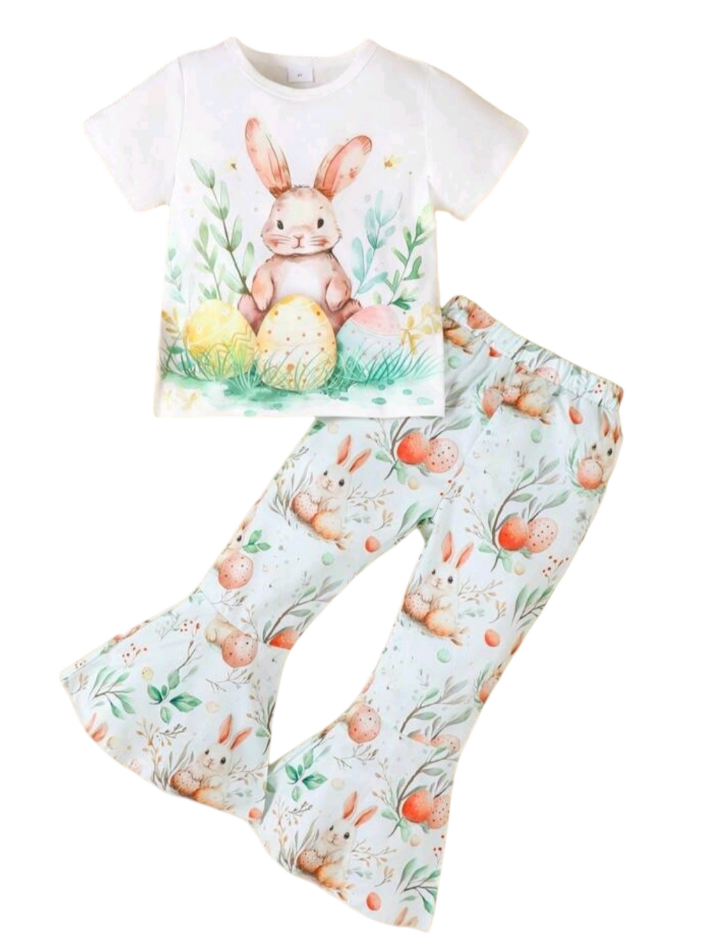 Bunny T-shirt and Bellbottoms #100029