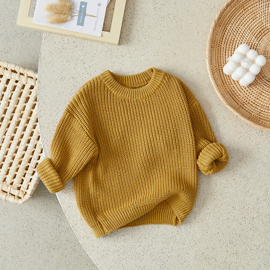 Mustard Luxury Sweater Gender Neutral #10020032