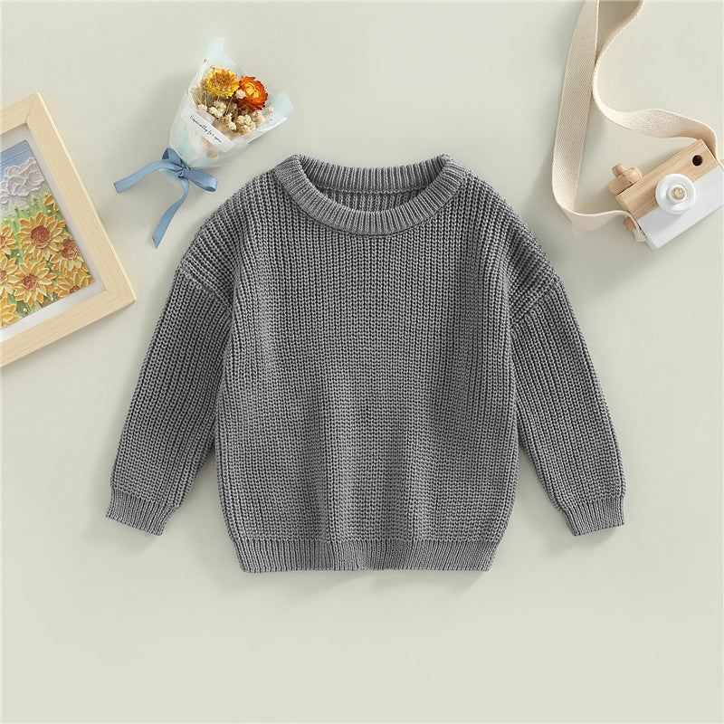 Gray Luxury Sweater Gender Neutral #10020029