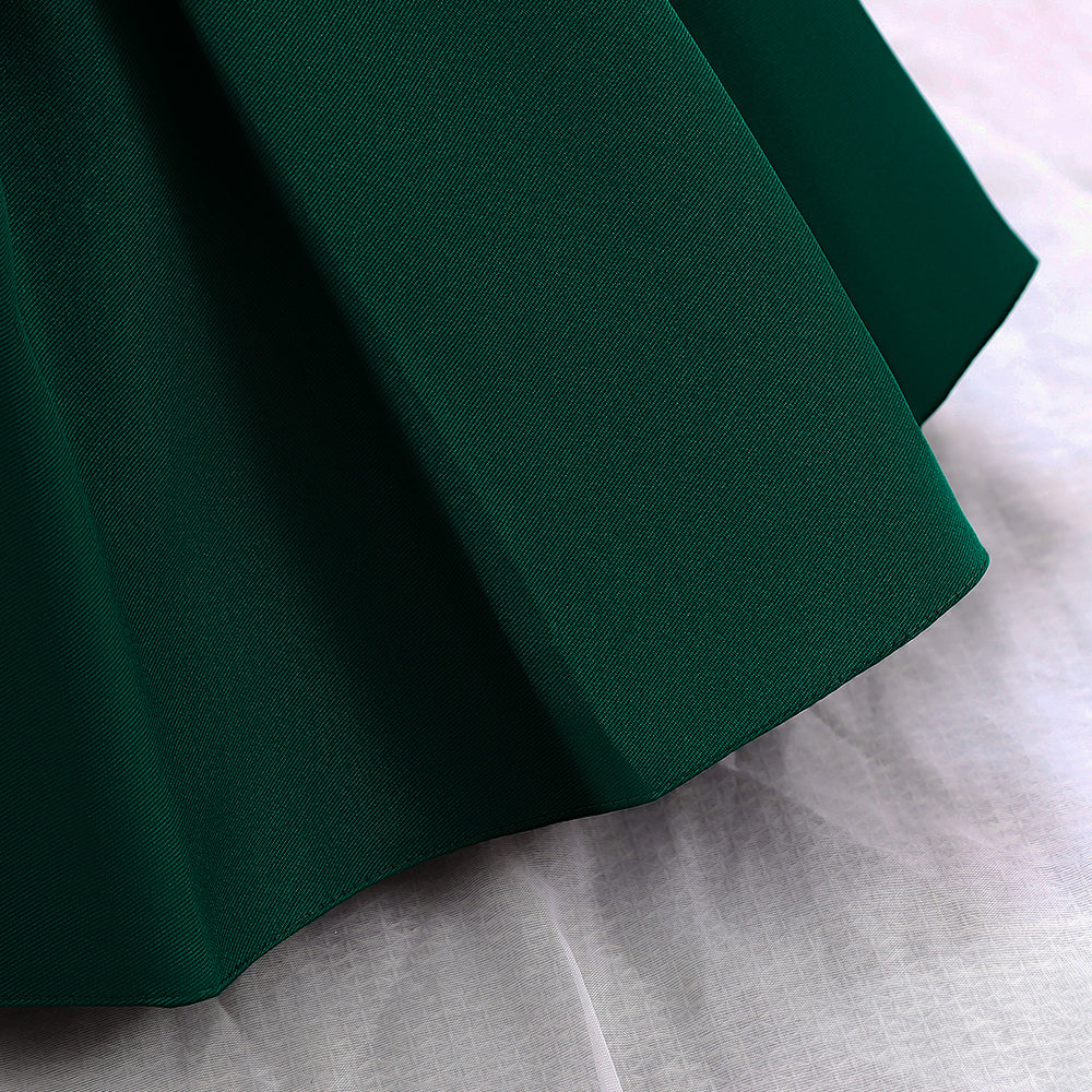 Embroidered Emerald Green Off The Sholders Formal Dress. #100066