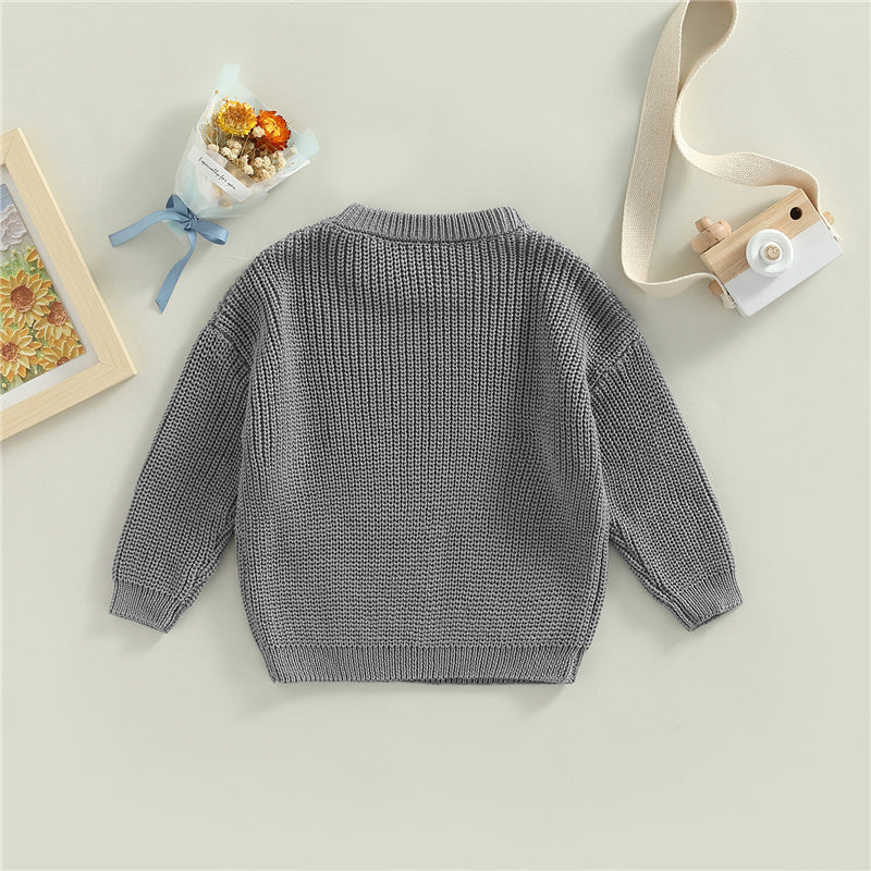 Gray Luxury Sweater Gender Neutral #10020029