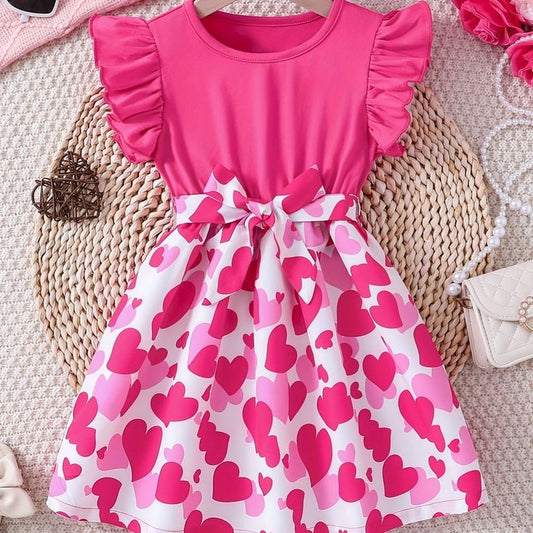 Valentine's Dress Cerise Pink  #1000926