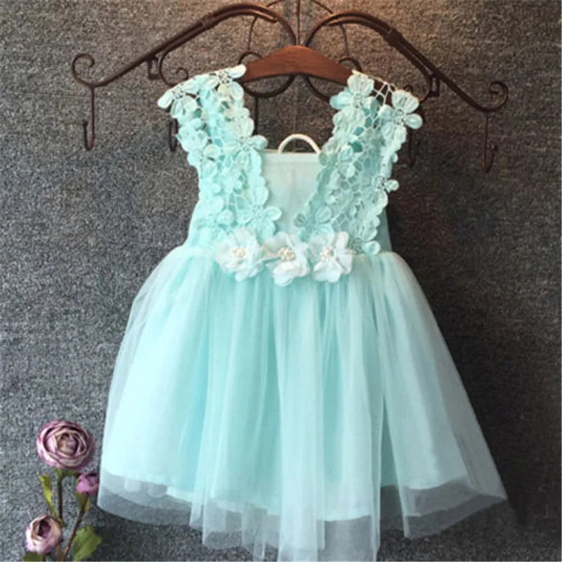 Mint Floral Dress #1000392