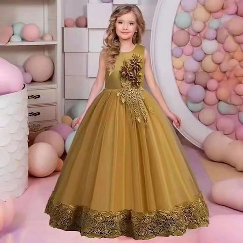 Gold Special Occasions Ball Gown  #1000915