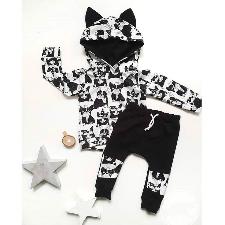 Pug Hooded Tracksuit and Matching Pants #200015