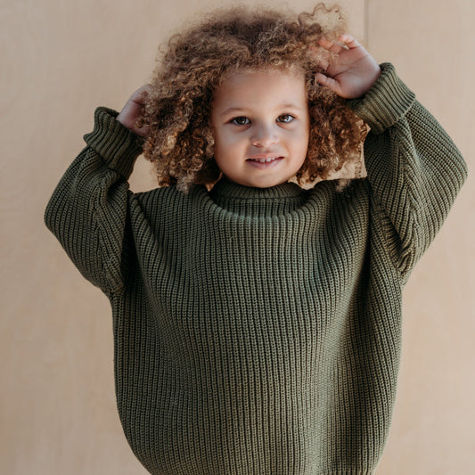 Olive Luxury Sweater Gender Neutral #10020028