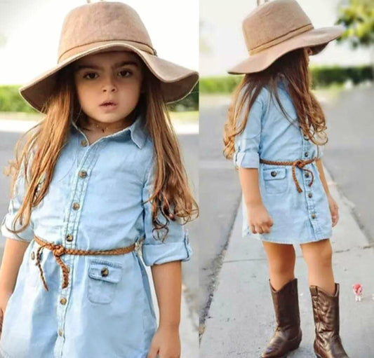 Denim Dress #1000679