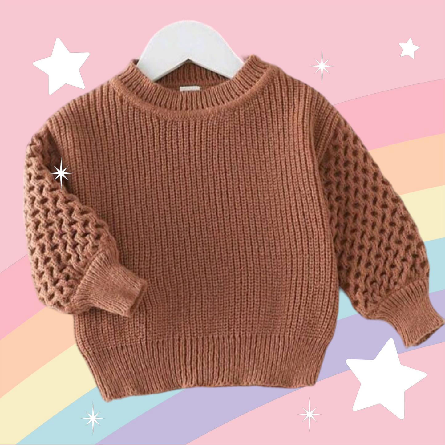 Moca Knitted Sweater,  Gender Neutral #1000240