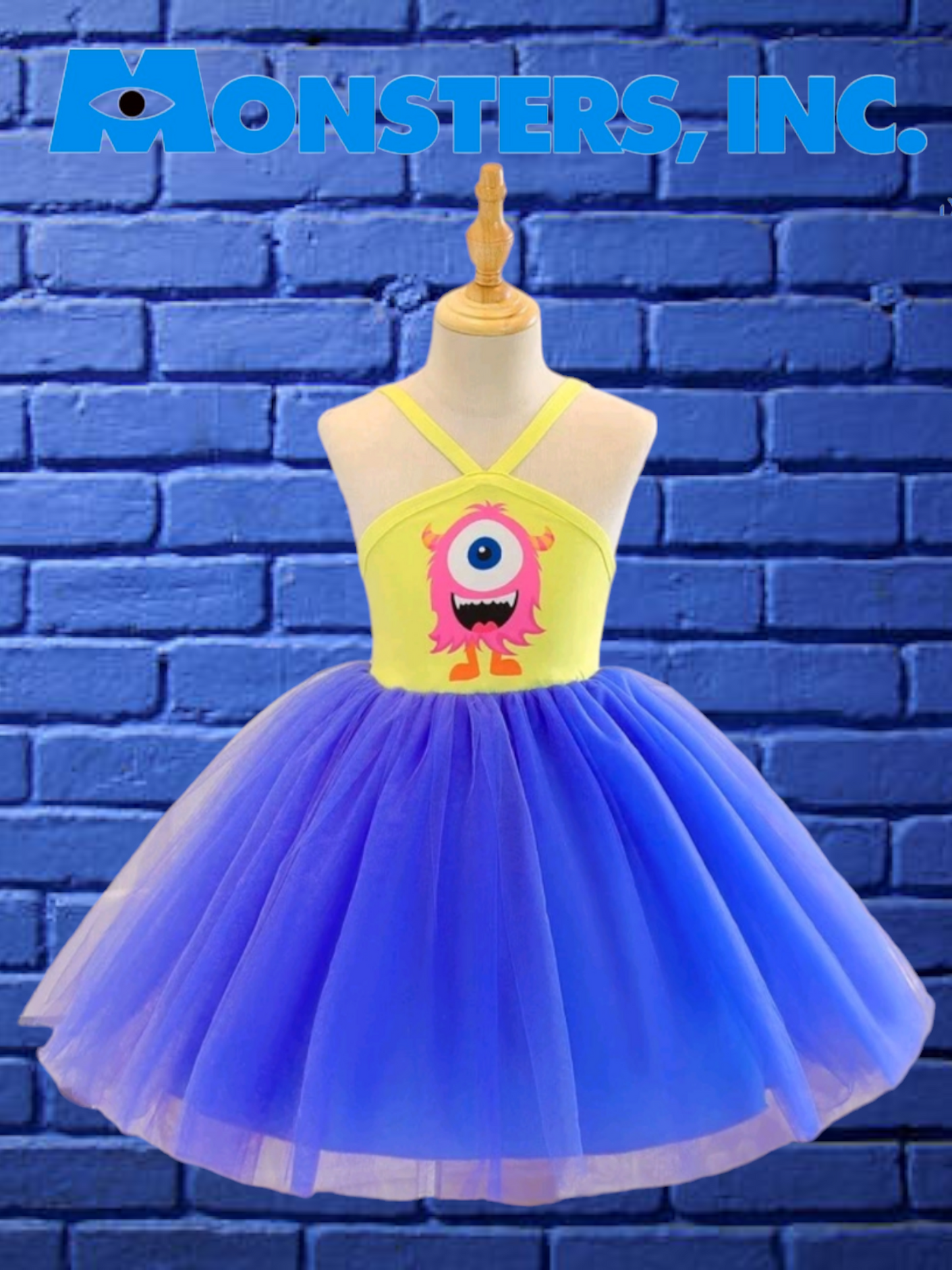 Monsters Inc. Tutu Dress #10001011