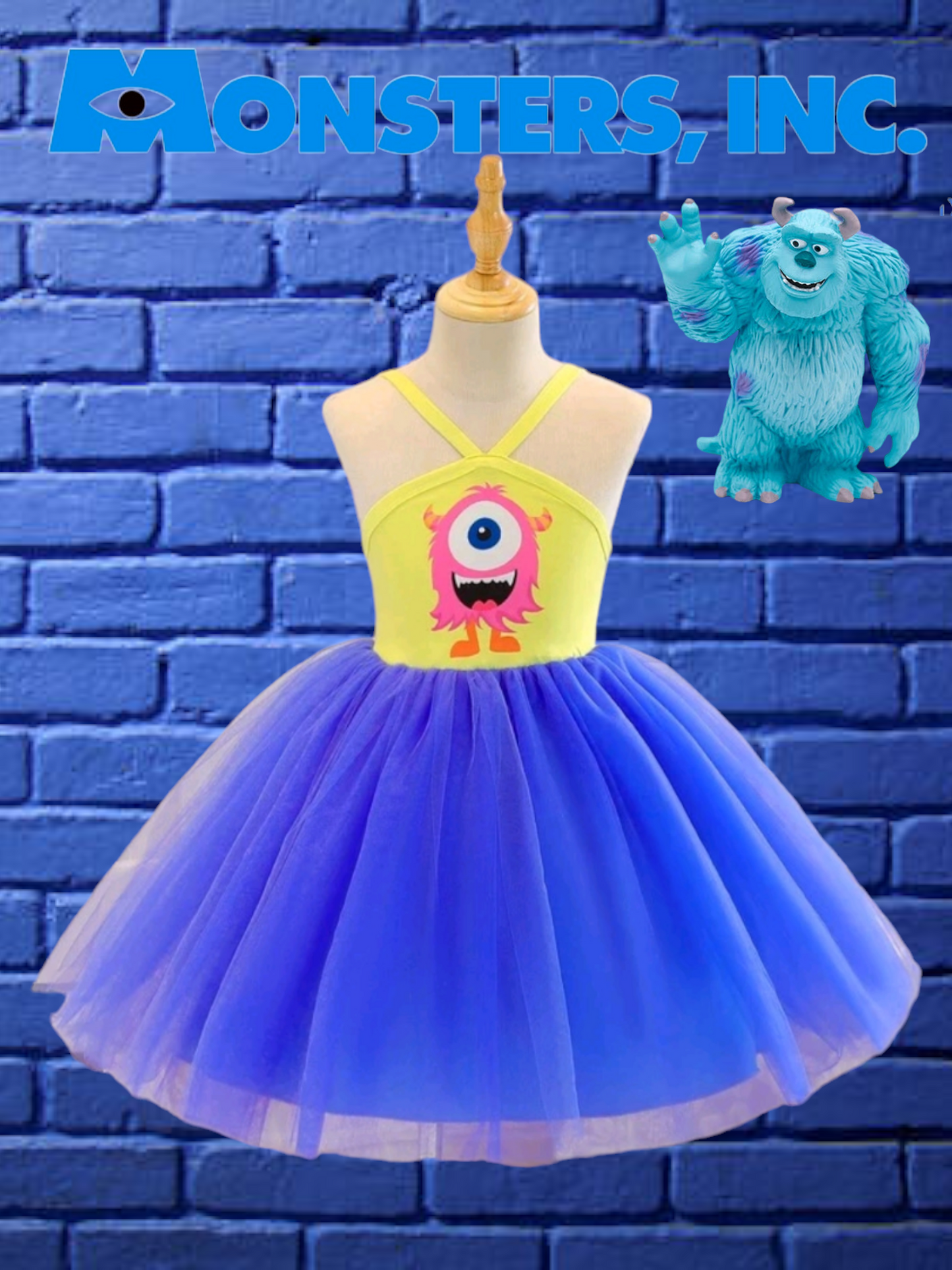 Monsters Inc. Tutu Dress #10001011