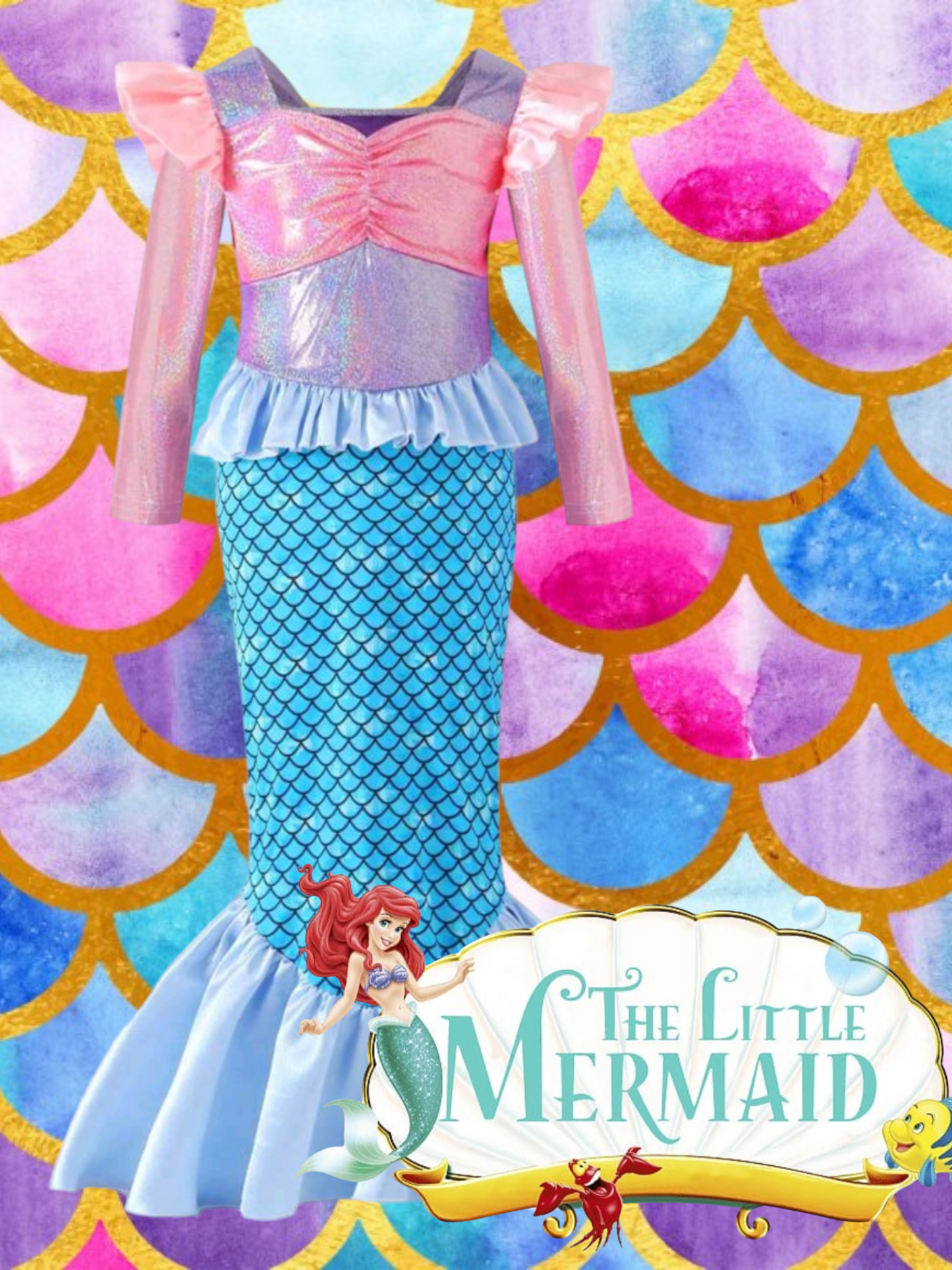 Little Mermaid Costume #1000148