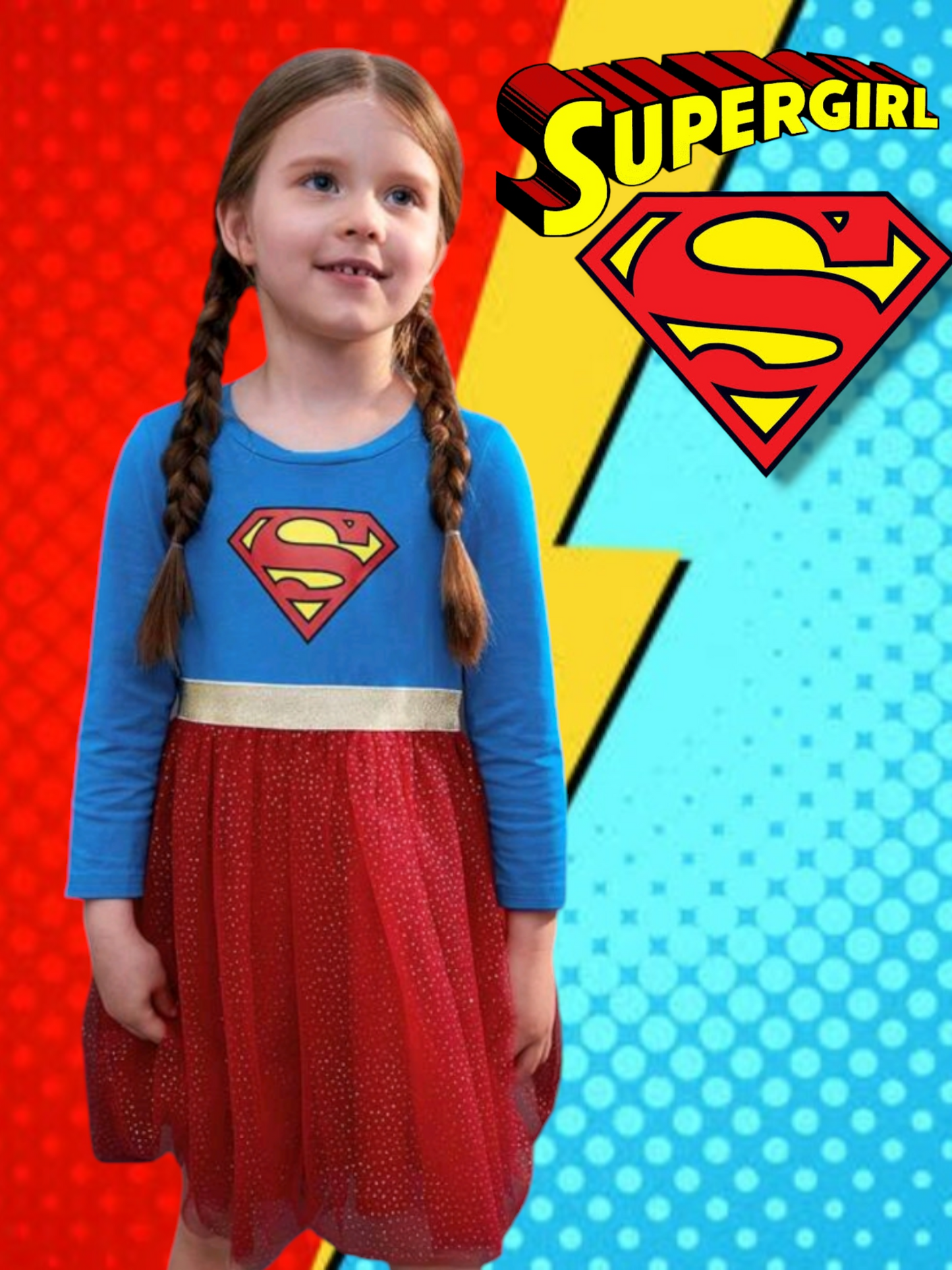 Super Girl Dress #1000553