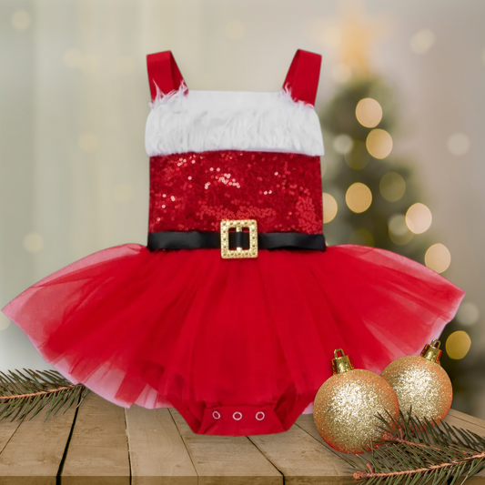 Santa Christmas Romper  #1000665