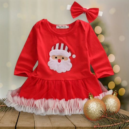 Santa Dress and Headband #1001075