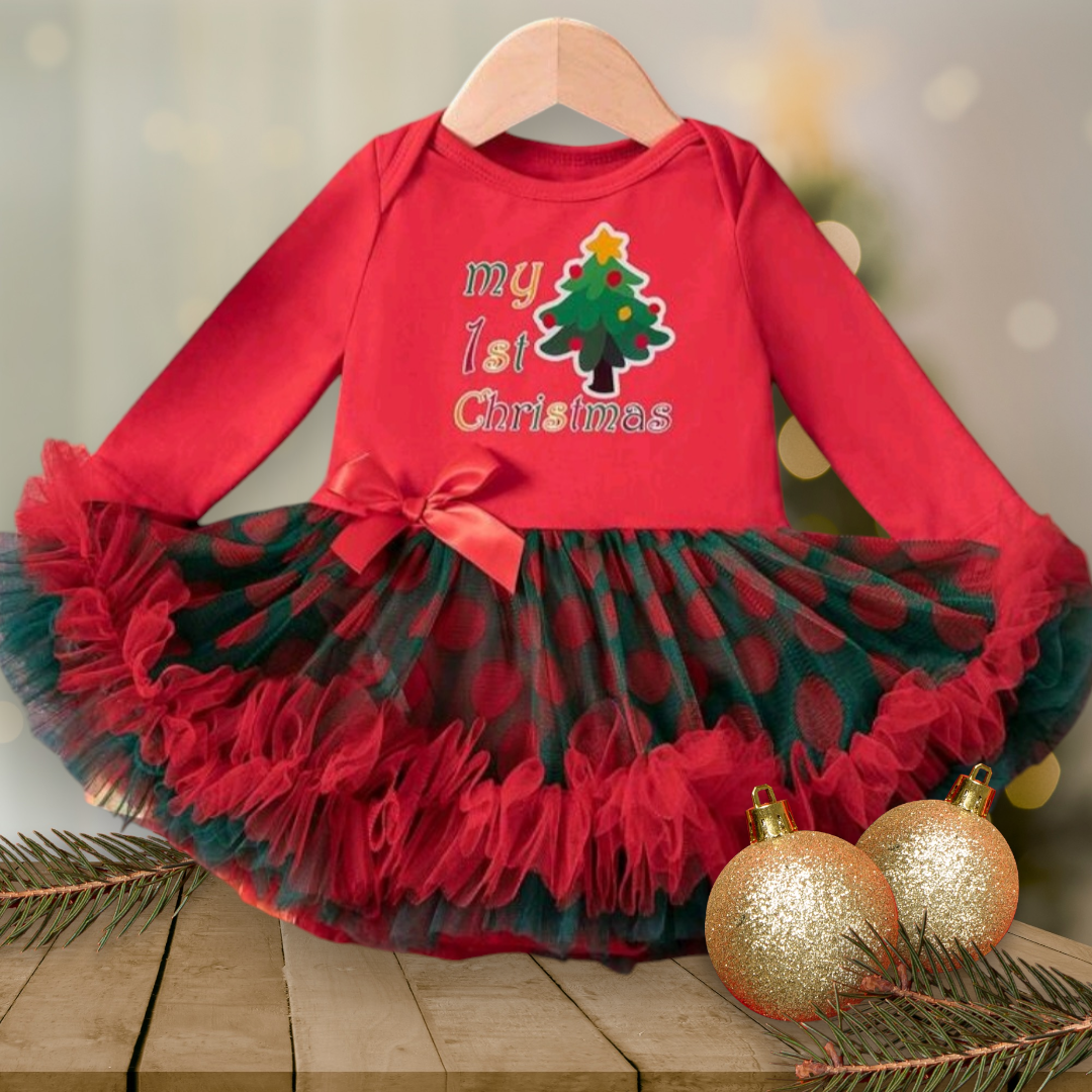 My First Christmas Romper and Tutu #1001187