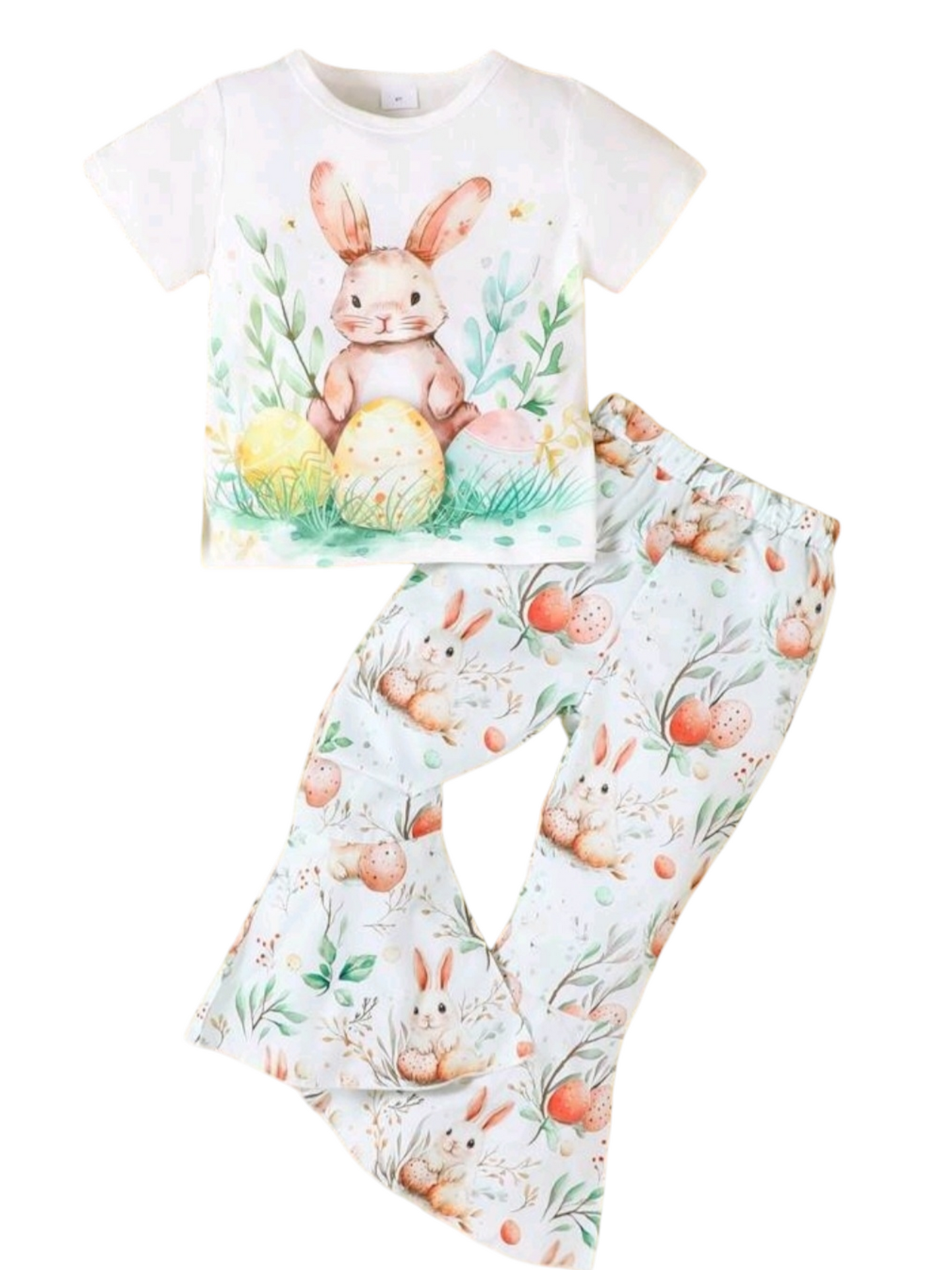 Bunny T-shirt and Bellbottoms #100029