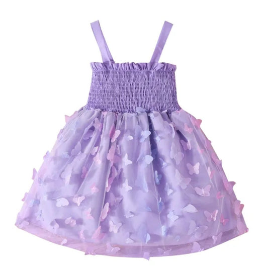 Purple Butterfly Dress #1000252