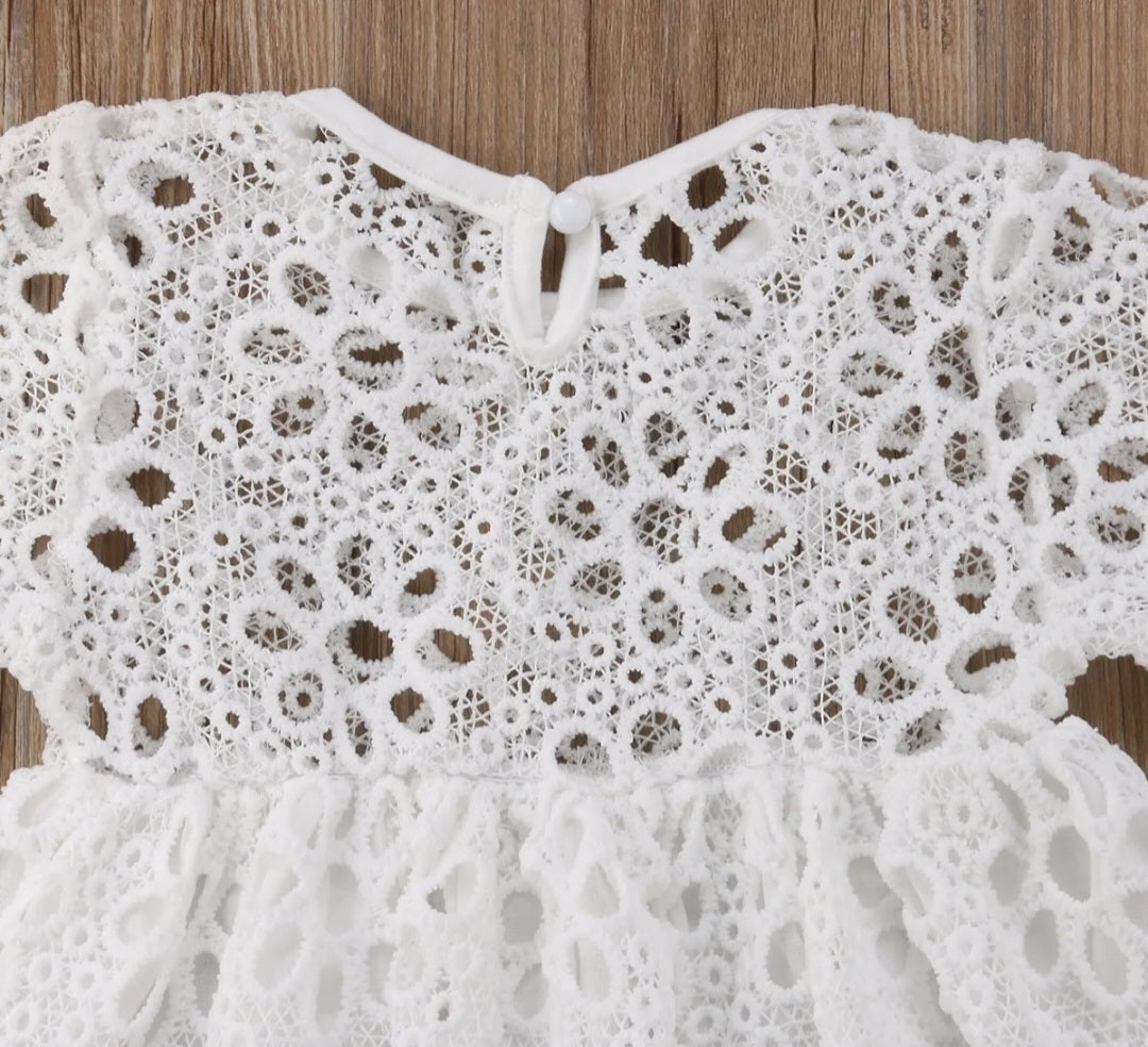 Lace Dress White #1001053