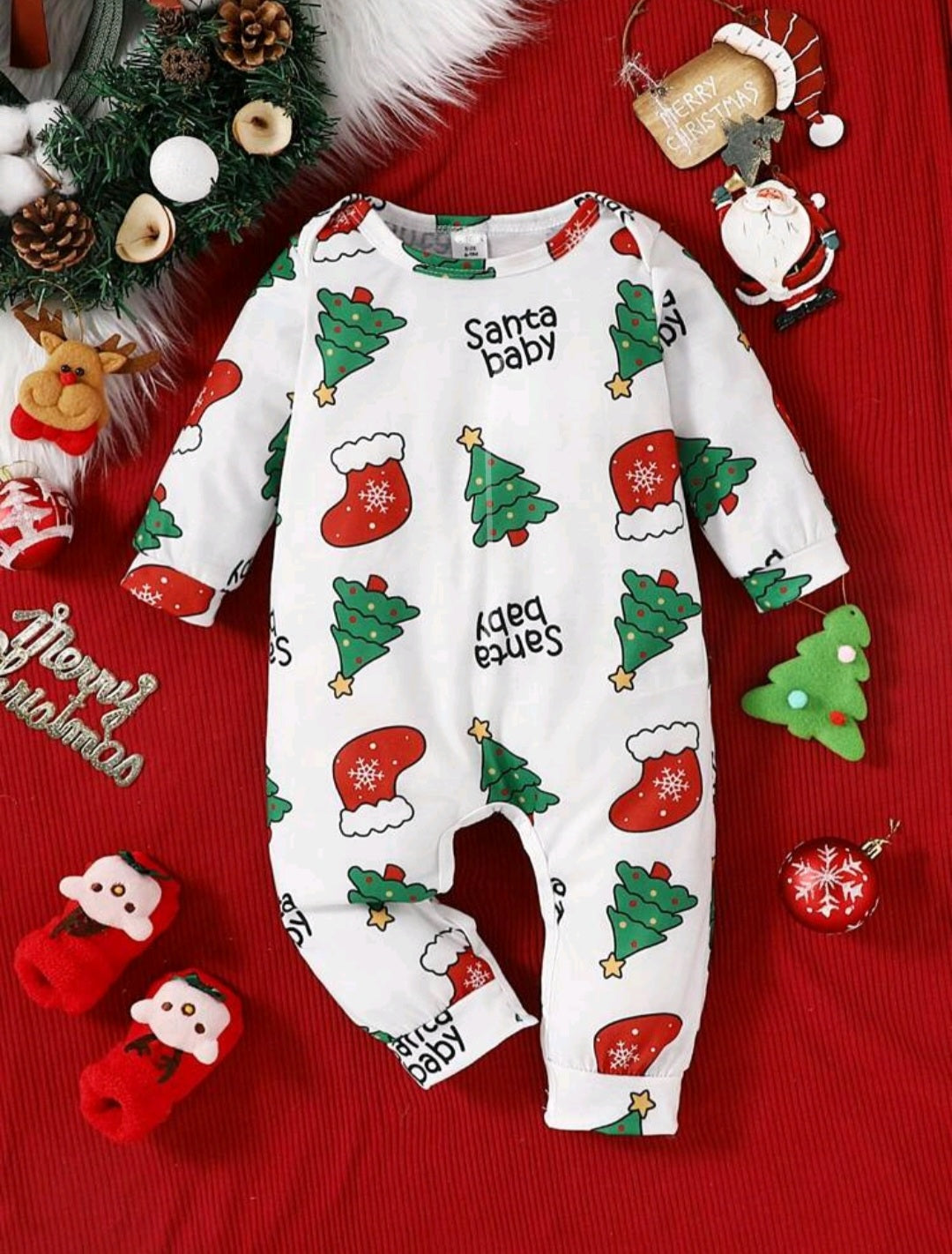 Santa Baby Christmas Romper (Gender Neutral) #2000118