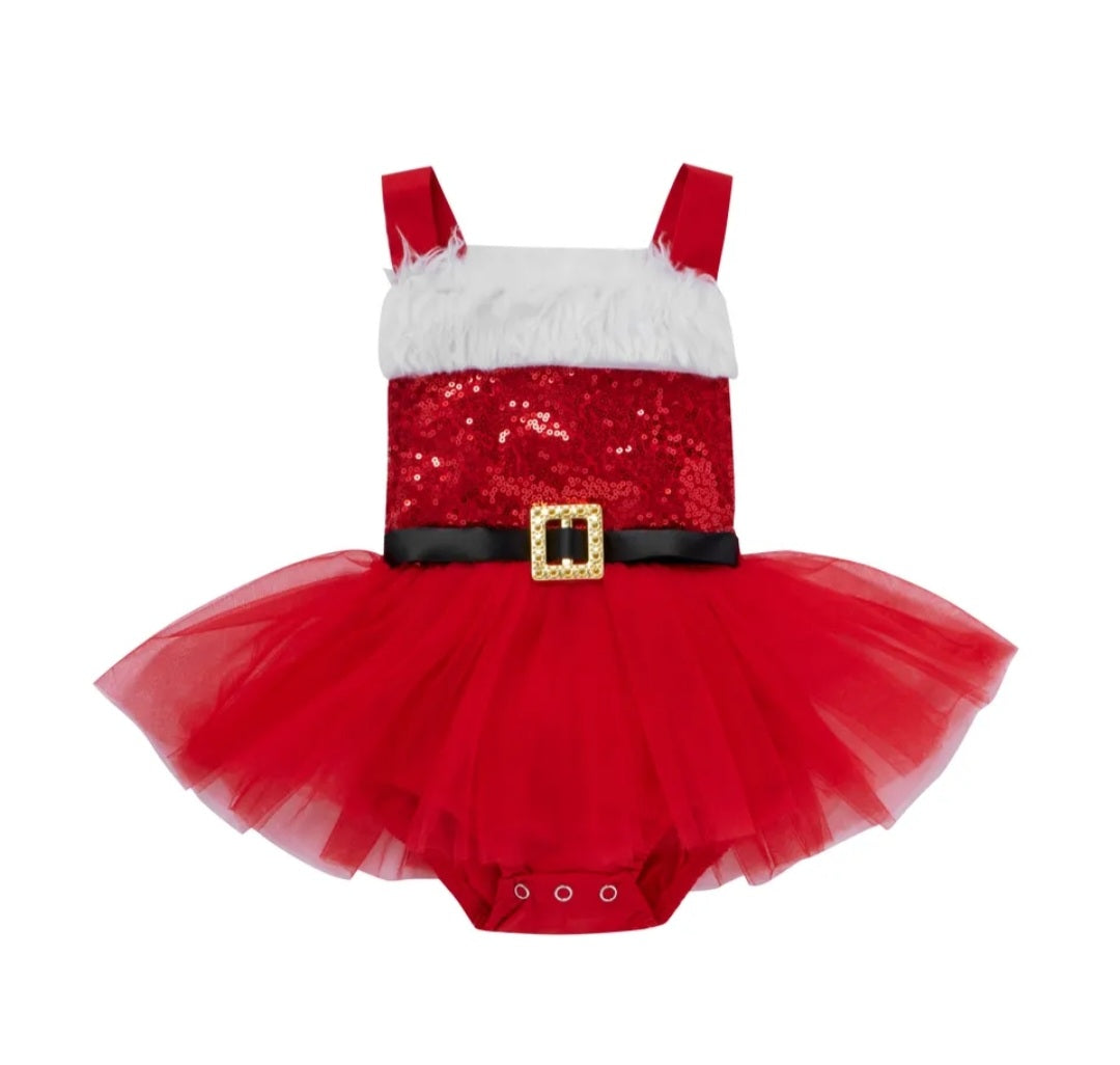 Santa Christmas Romper  #1000665