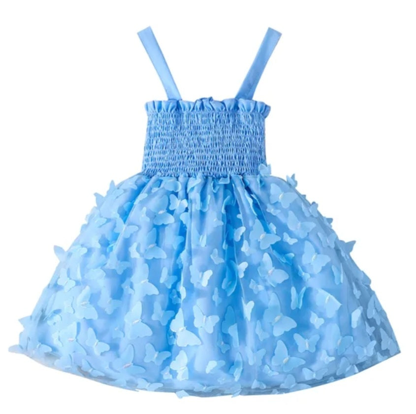 Blue Butterfly Dress #1000116