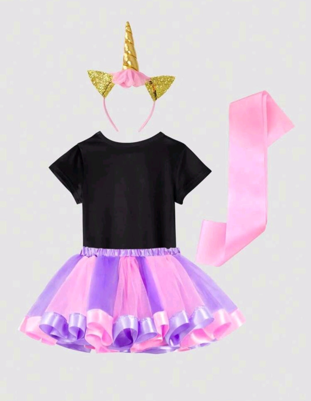 4PSC Unicorn Birthday Outfit  #1000331