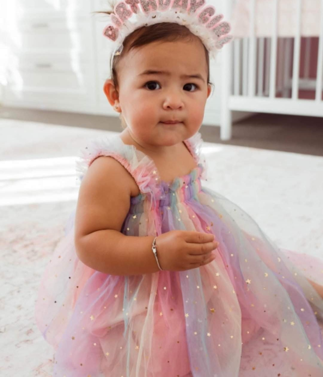 Rainbows and Stars Tulle Dress #1000415