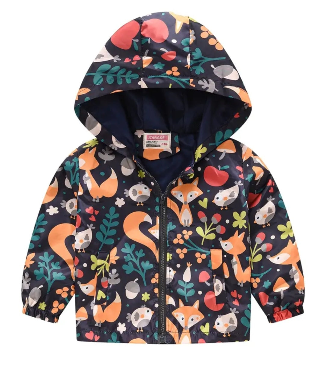 Fox Hooded Windbreaker #1000203