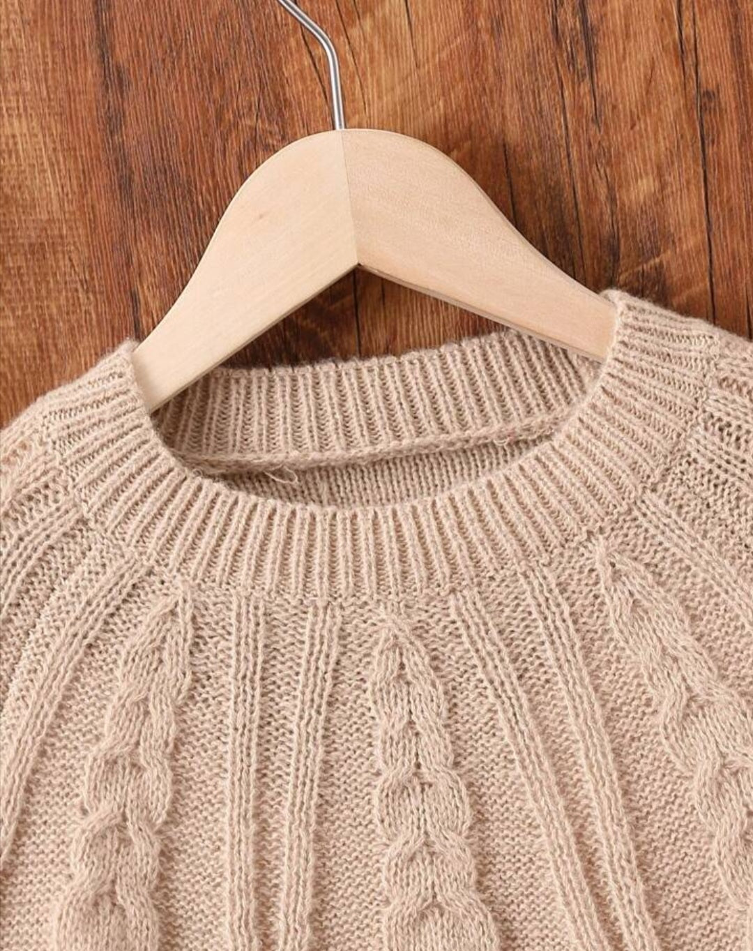 Beidge Crewnek Cable Knited Sweater Gender Neutral  #1000215