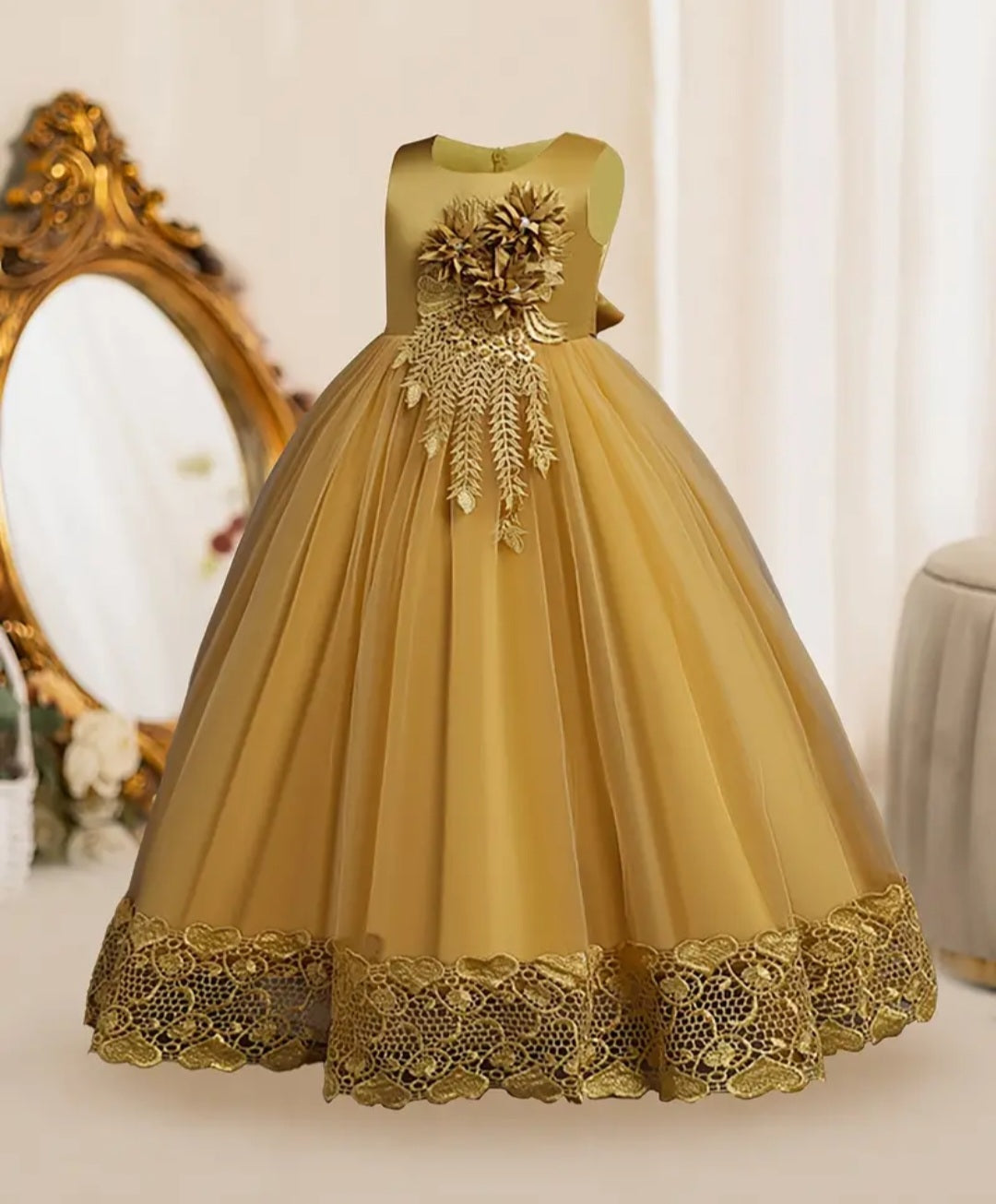 Gold Special Occasions Ball Gown  #1000915