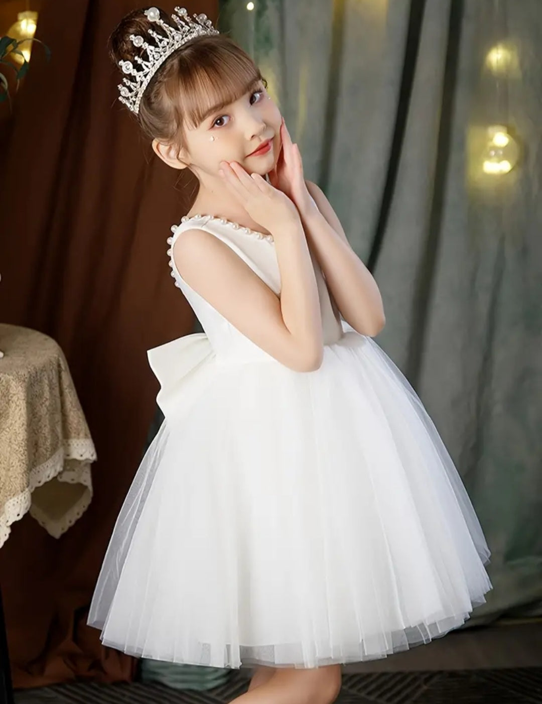 White Special Occasions Dress Ball Gown #1000689