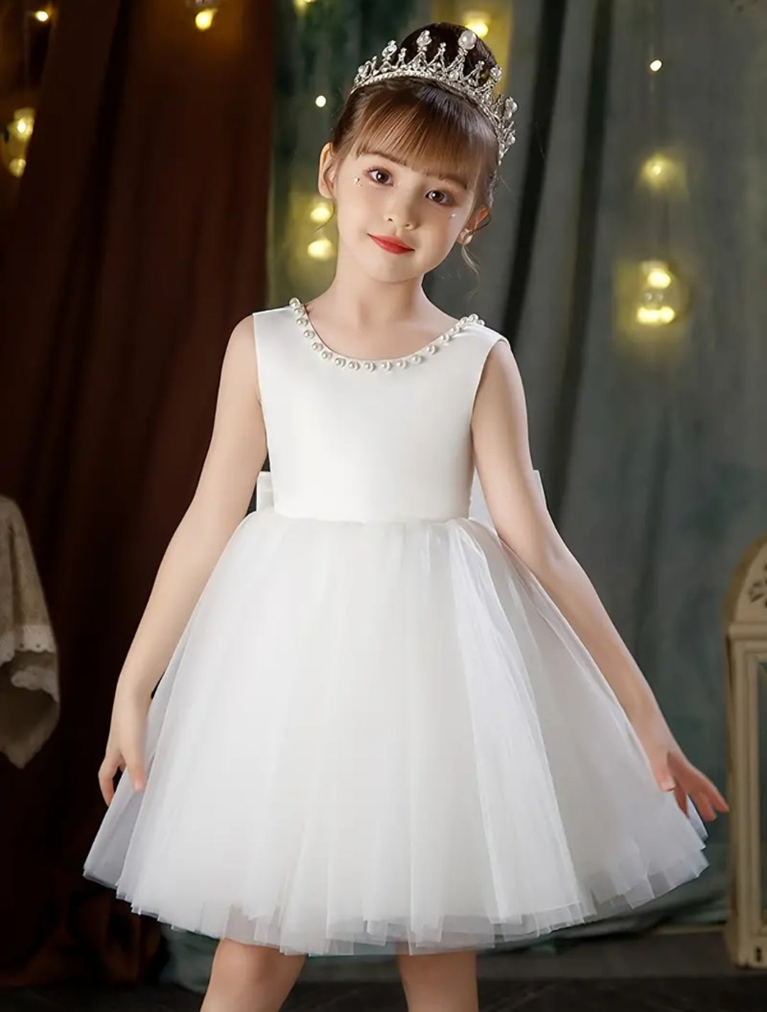 White Special Occasions Dress Ball Gown #1000689