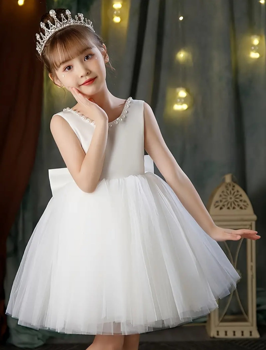 White Special Occasions Dress Ball Gown #1000689