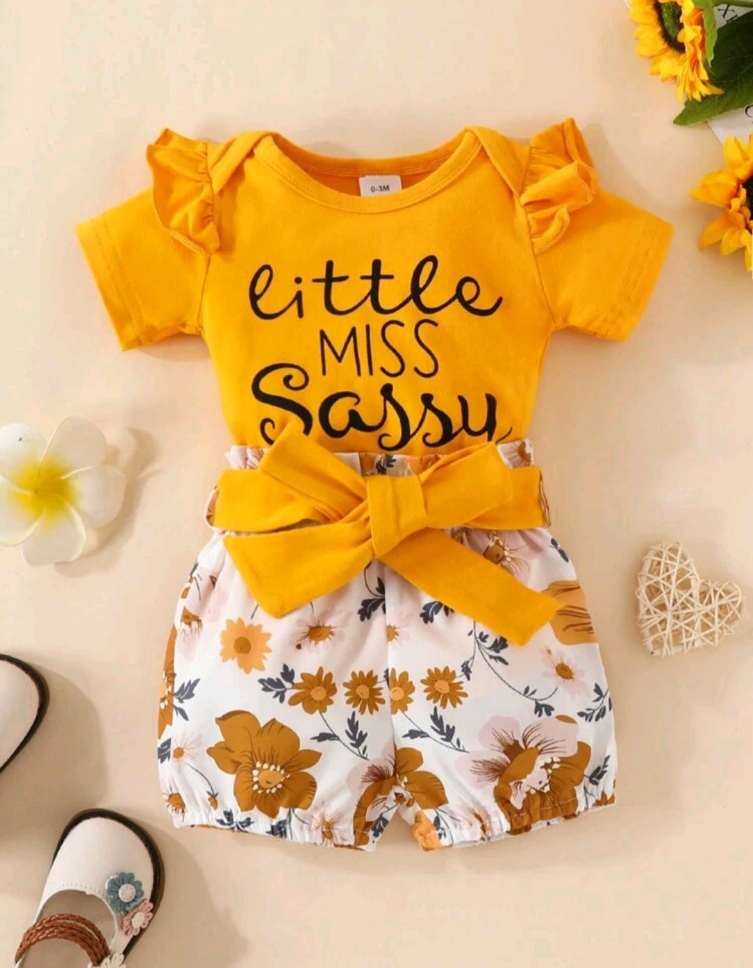 Little Miss Sassy Pants 2PCS #1000693