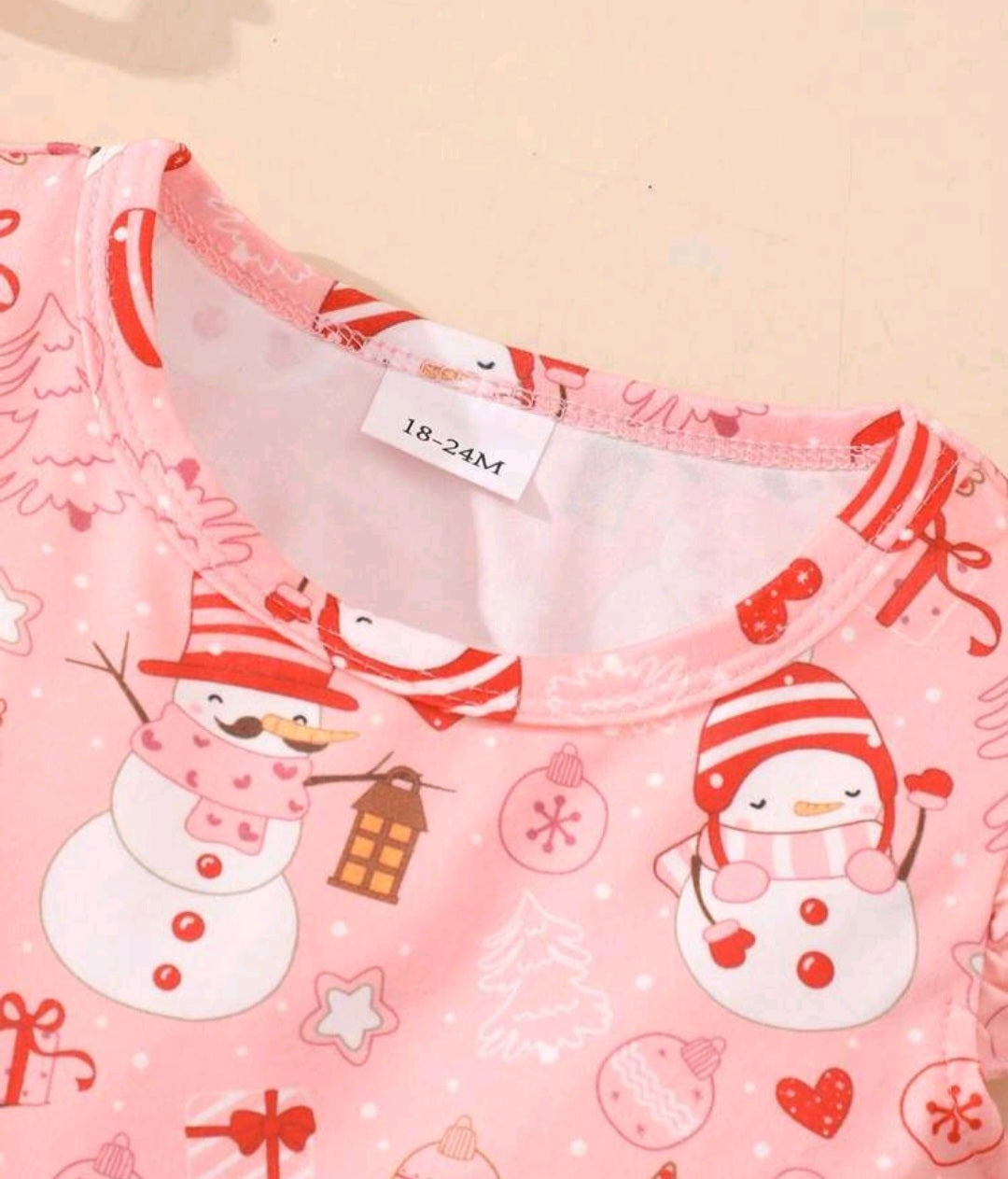 Pink Christmas Dress #1000995