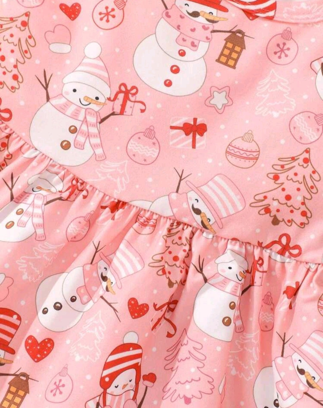 Pink Christmas Dress #1000995