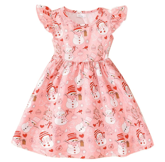 Pink Christmas Dress #1000995