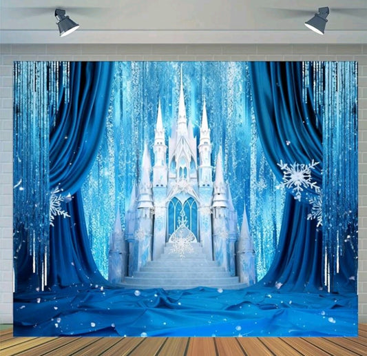 Frozen Princess Back Drop #50001