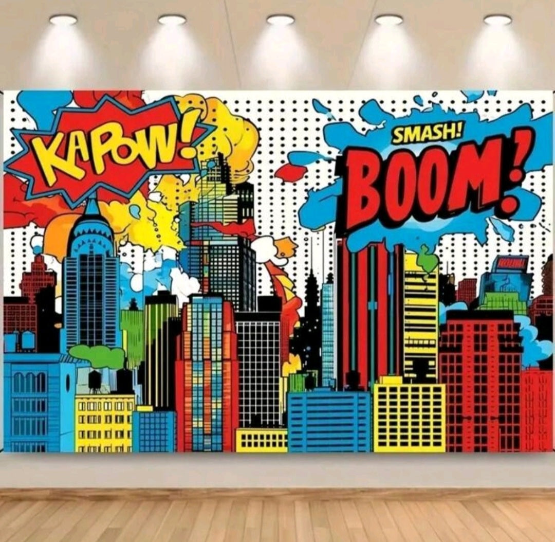 Superhero Banner  #500026