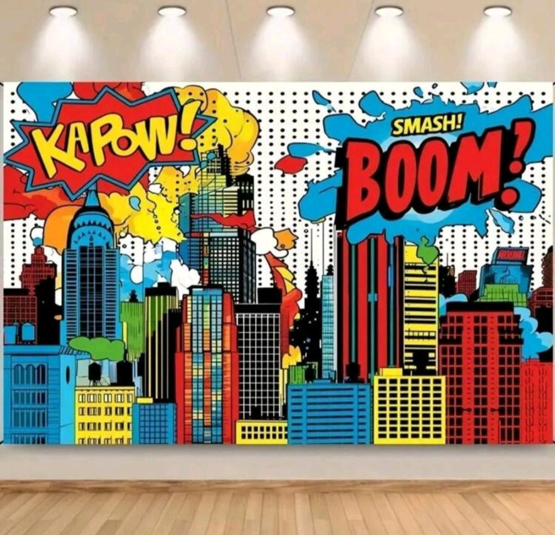 Superhero Banner  #500026