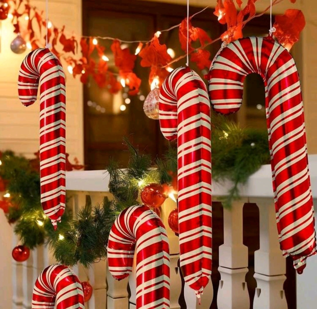 Candy Cane Balloon Set 5PCS #500034