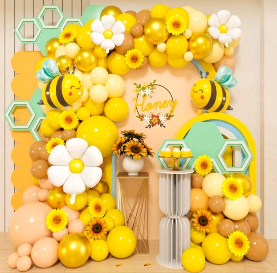 Happy Bee- day 116PCS Balloon set #500056