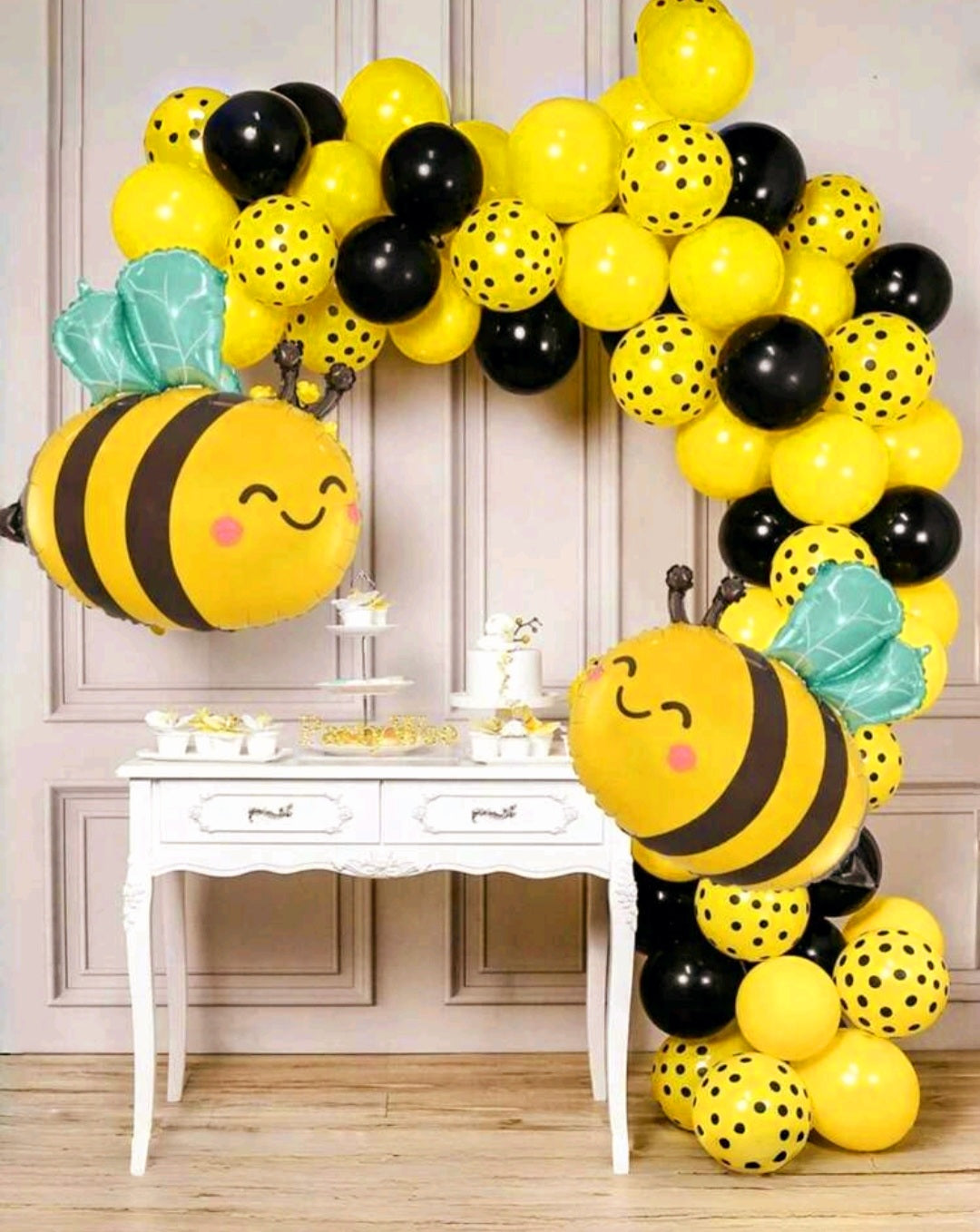 Happy Bee-Day 4PCS Balloon Set  #500069