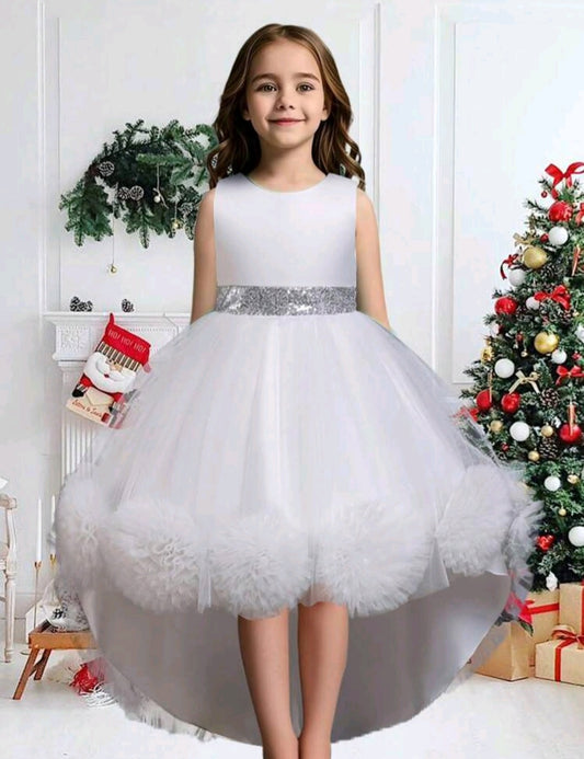 White Special Occasions Ball Gown #1000647