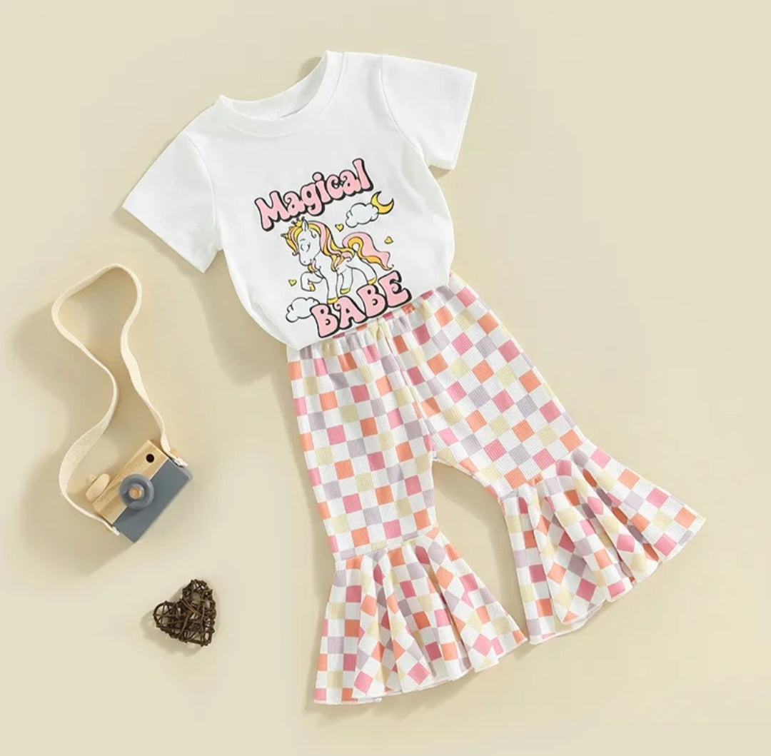 Magical Unicorn Babe T and Bellbottoms #1001172