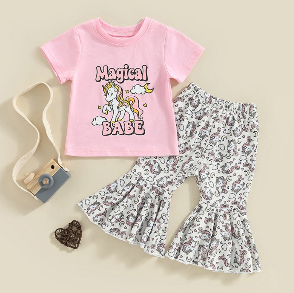 Magical Unicorn Babe T and Bellbottoms #1001173