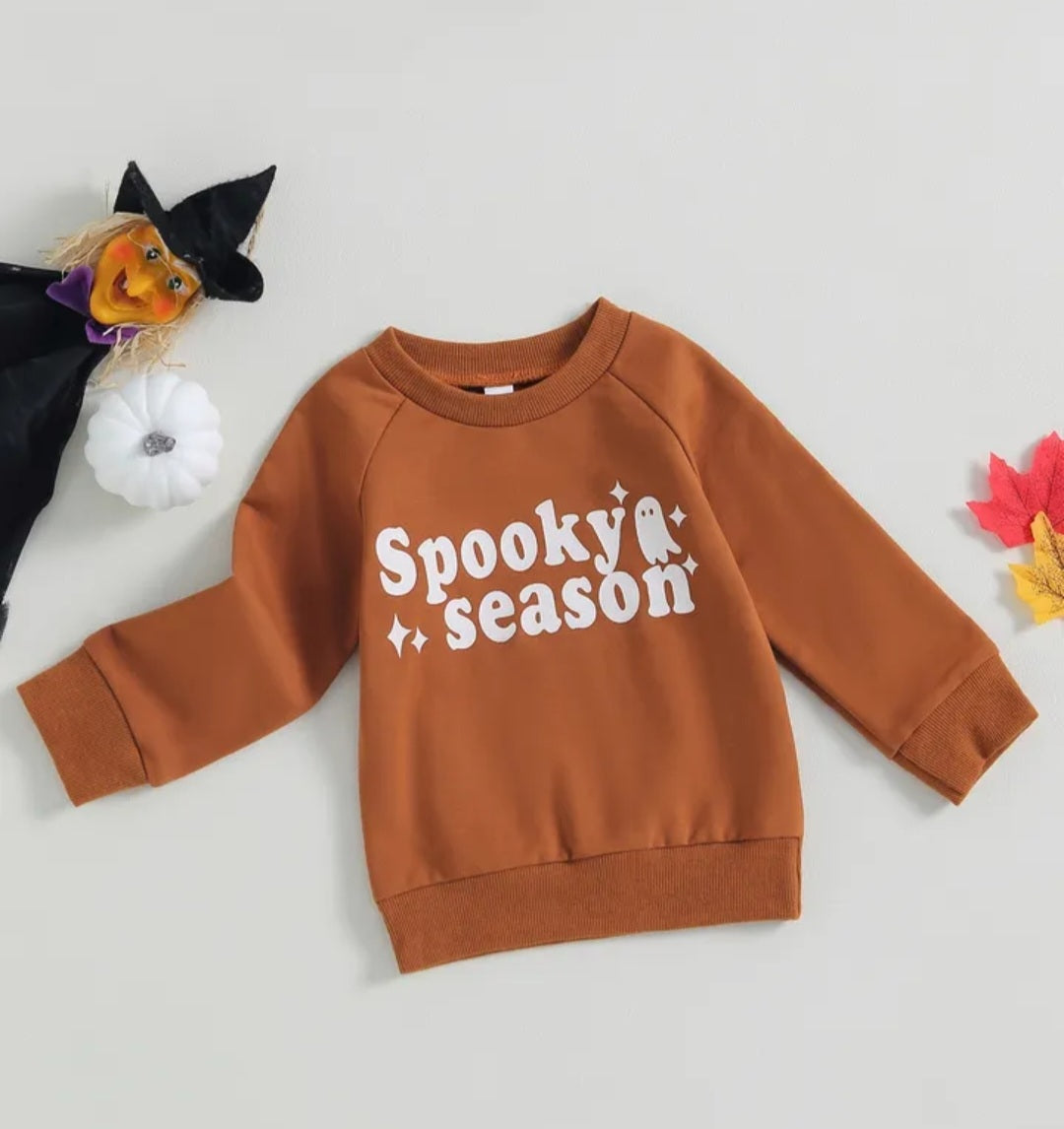 Spooky Season Long Sleeve Top (Gender Neutral) #1001195