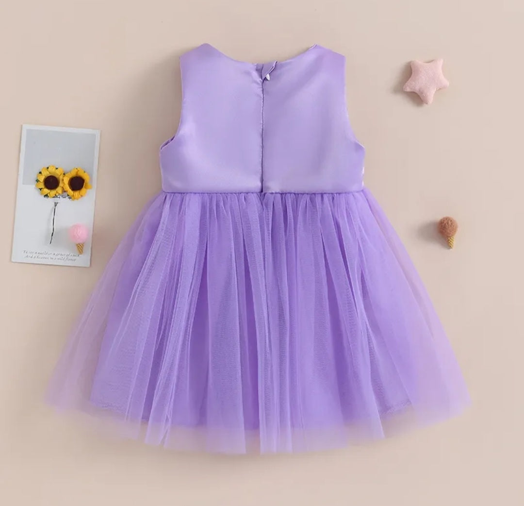 Purple Satin Special Occasions Dress #1000837