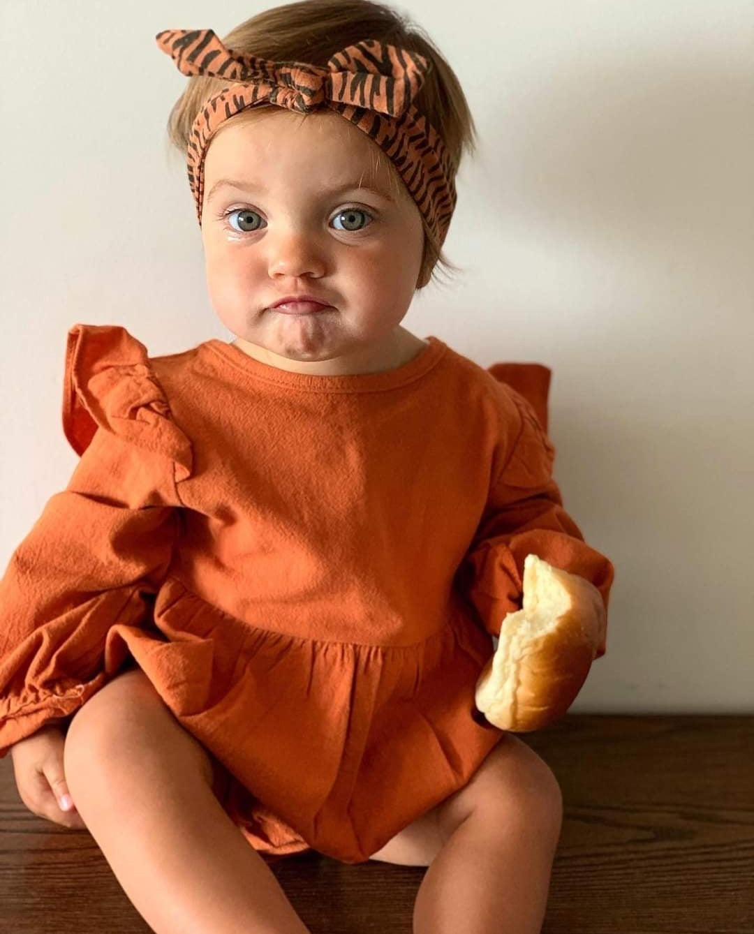 Pumpkin Spice Balloon Romper #100039